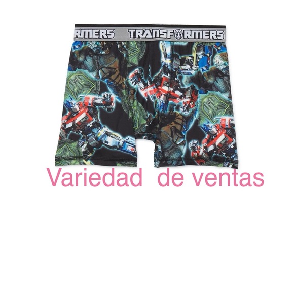 Transformers Boys’ Rise of the Beasts Print Boxer Briefs, 4-Pack, Sizes XS-XL - Picture 2 of 6